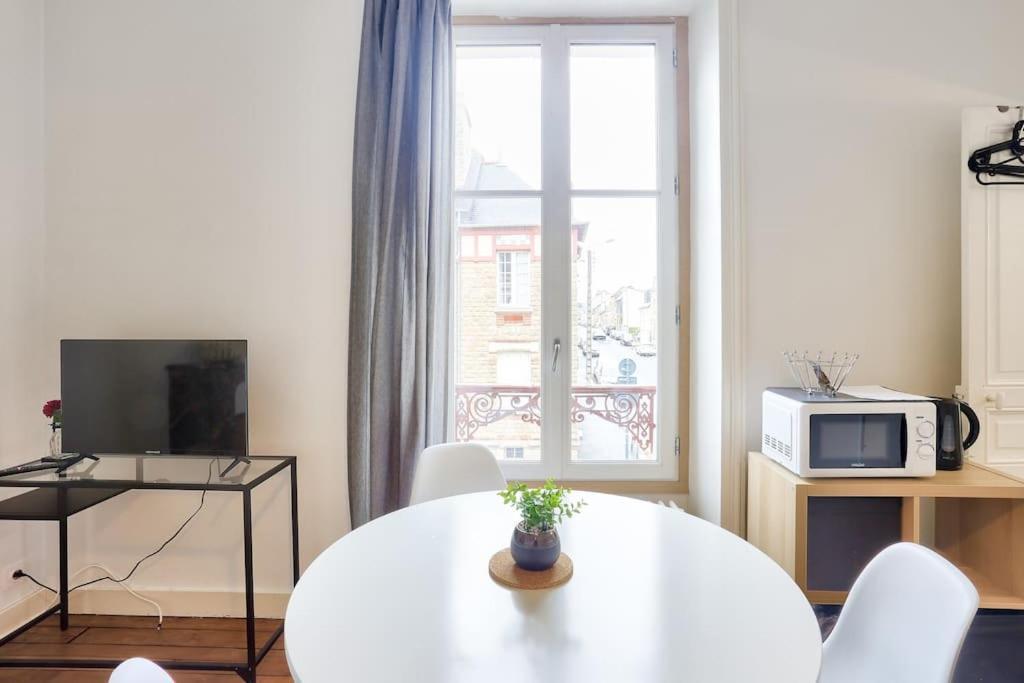 Joli Studio Au Calme Proche Parc Du Thabor/Centre Rennes Zewnętrze zdjęcie