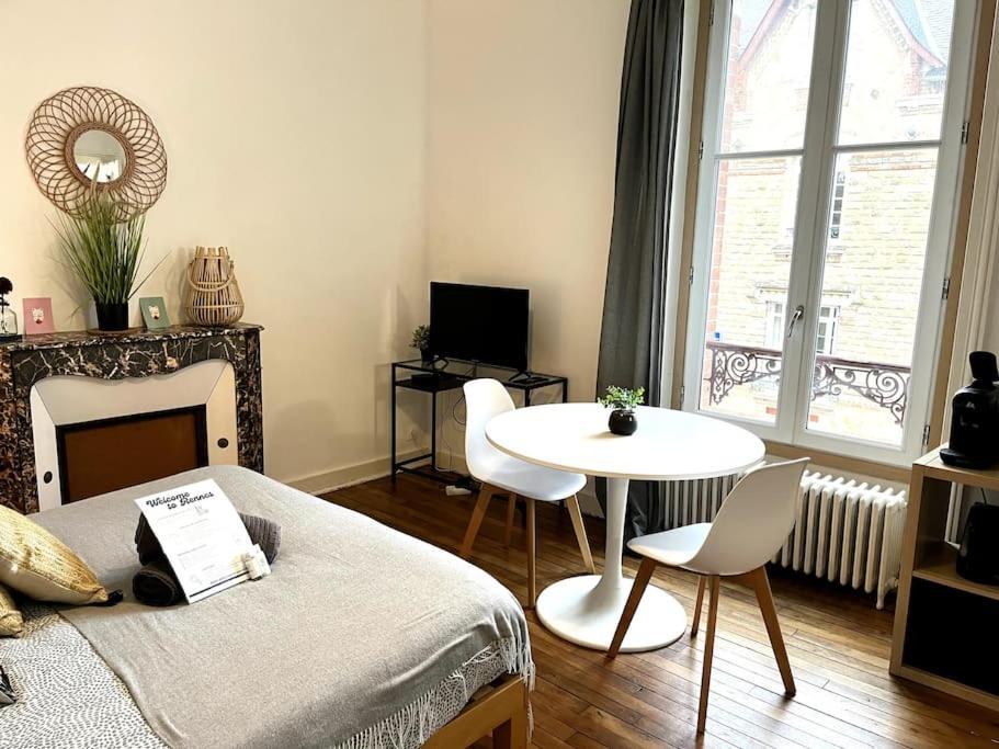 Joli Studio Au Calme Proche Parc Du Thabor/Centre Rennes Zewnętrze zdjęcie